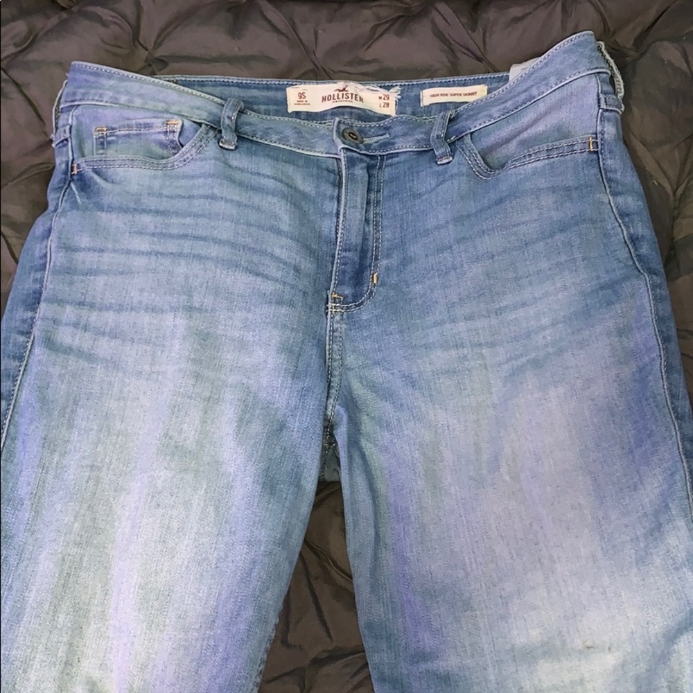 Hollister high rise super skinny jeans